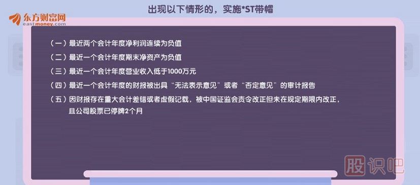 達到什么條件股票會(huì )被ST？